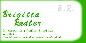 brigitta radler business card